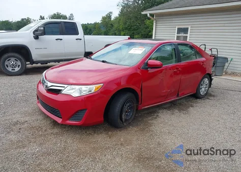 2012 Toyota Camry Le z USA, uszkodzony, nr VIN 4T1BF1FK3CU505982